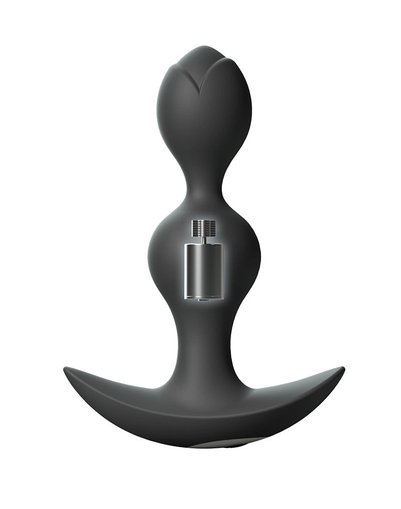 2: Love to Love - Twinny Bud - Vibrierender Analplug - Schwarz