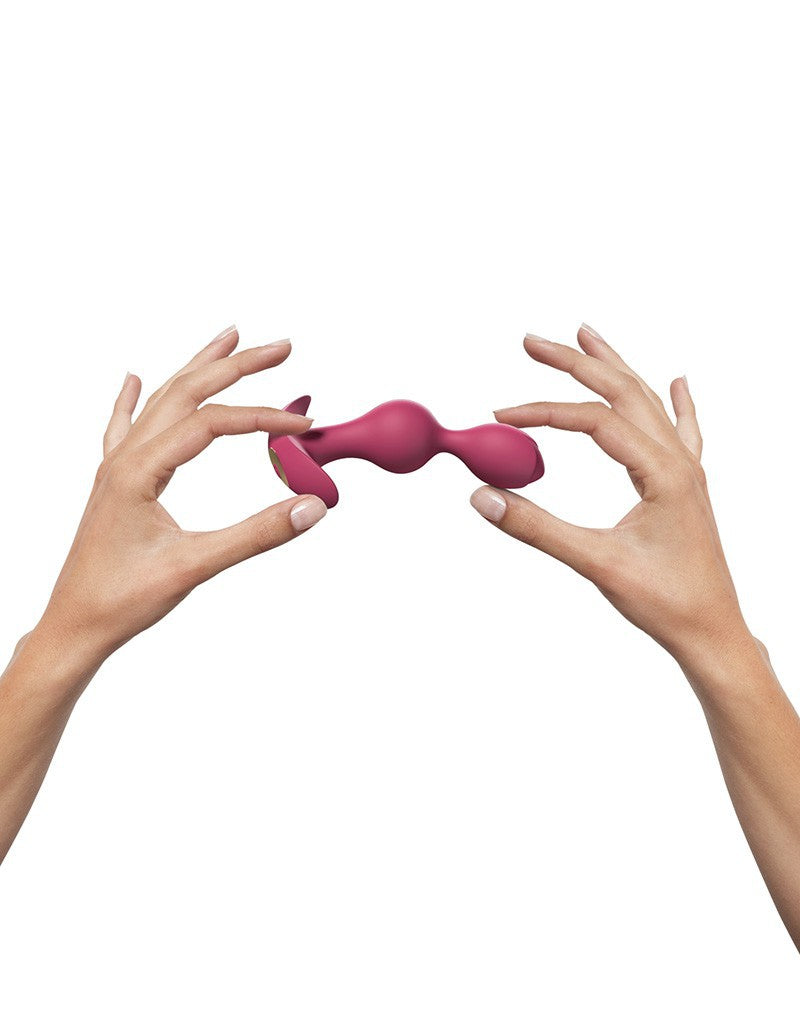 4: Love to Love - Twinny Bud - Vibrierender Analplug - Plum