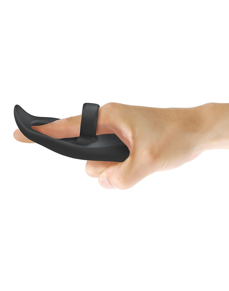 9: Love to Love - Vibrating Tickle Me - Fingervibrator - Schwarz
