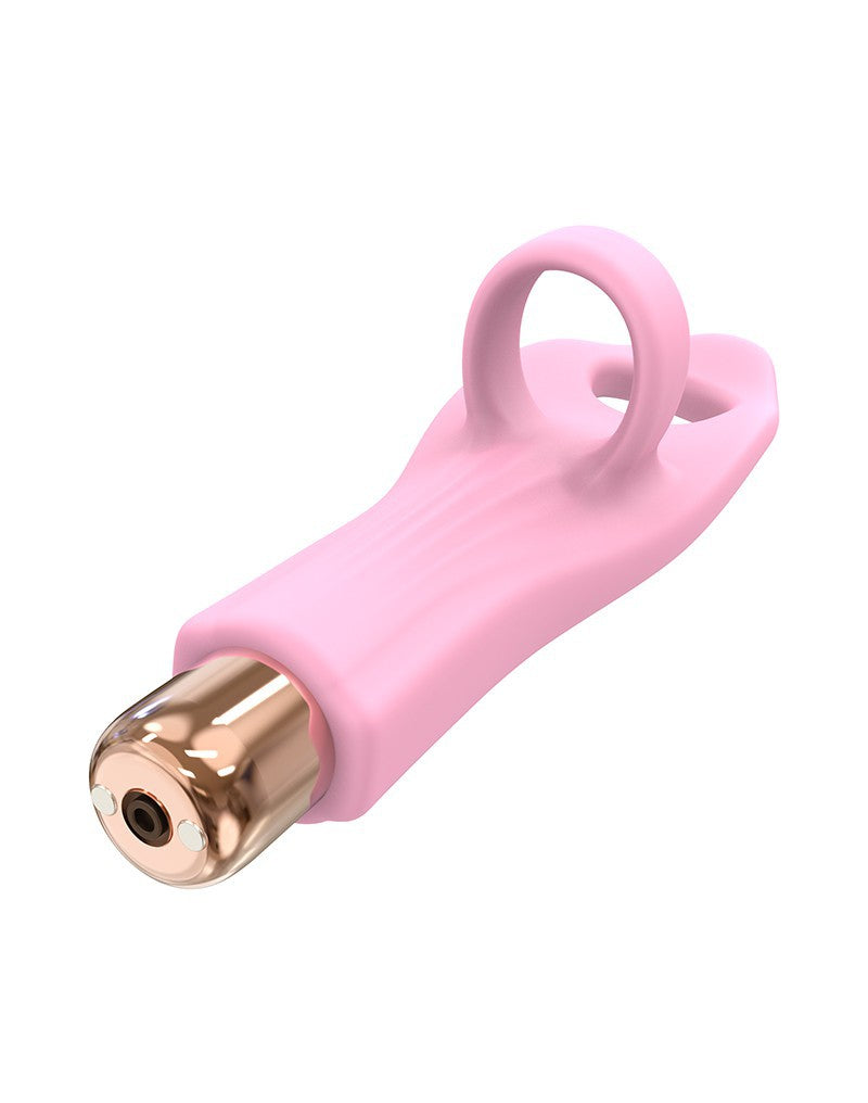 Love to Love - Vibrating Tickle Me - Fingervibrator - Rosa