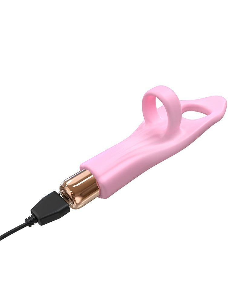 Love to Love - Vibrating Tickle Me - Fingervibrator - Rosa