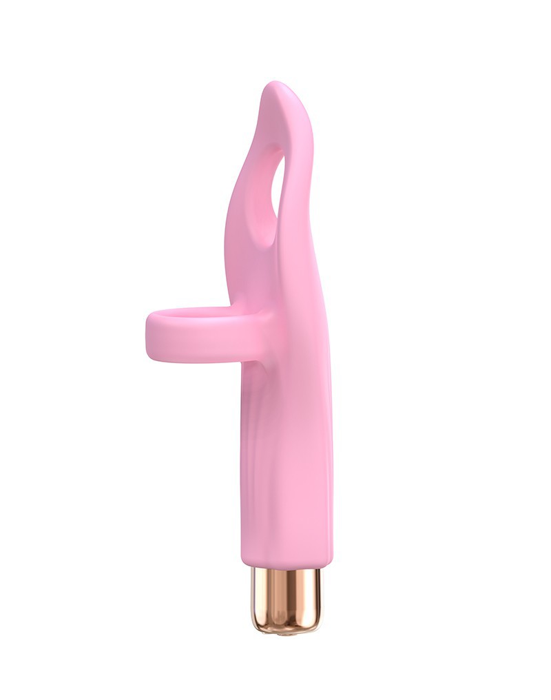 Love to Love - Vibrating Tickle Me - Fingervibrator - Rosa