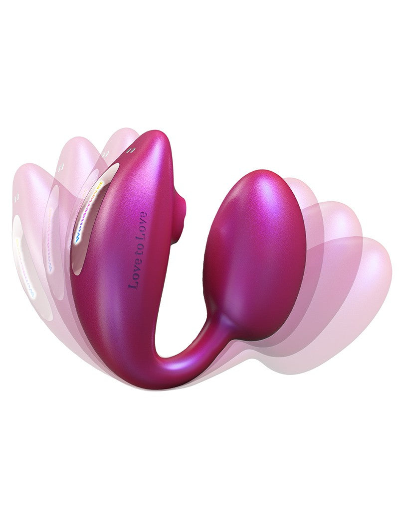 Love to Love - Wonderlover - Klitoris-Vibrator - Rosa