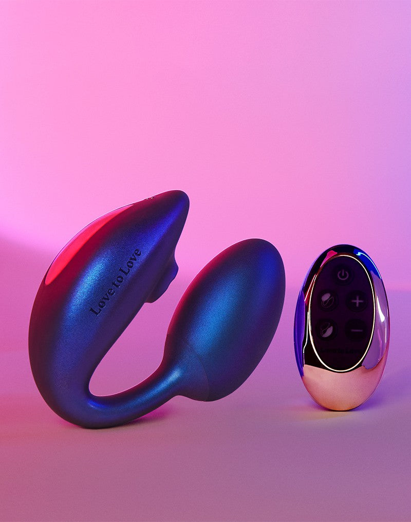 9: Love to Love - Wonderlover - Klitoris-Vibrator - Lila