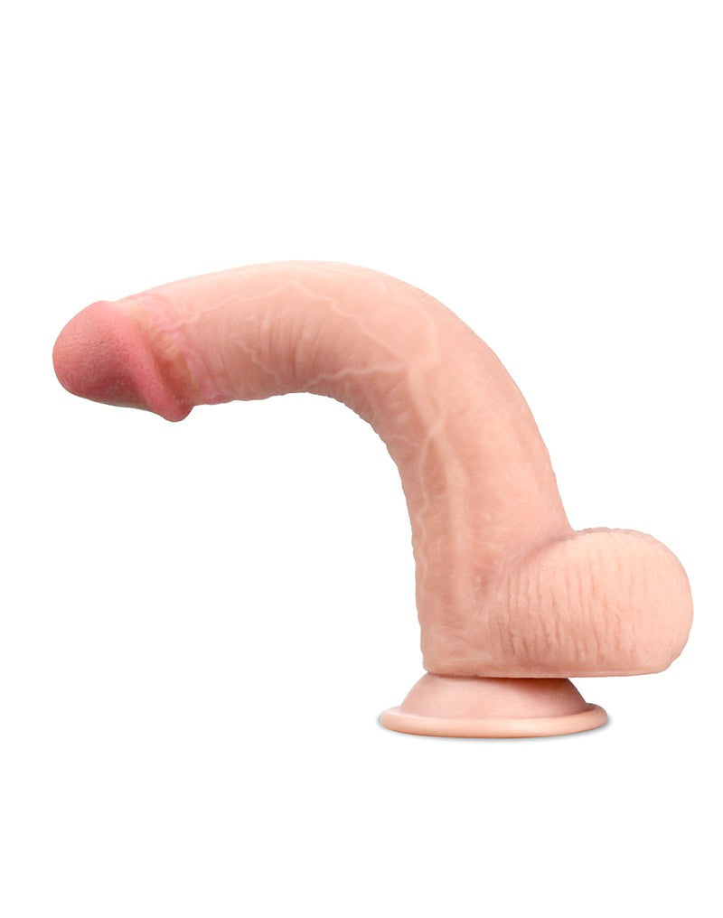 3: LoveToy - Sliding Skin Dildo 9" / 23 cm (Ø 3.5 CM) - Nude