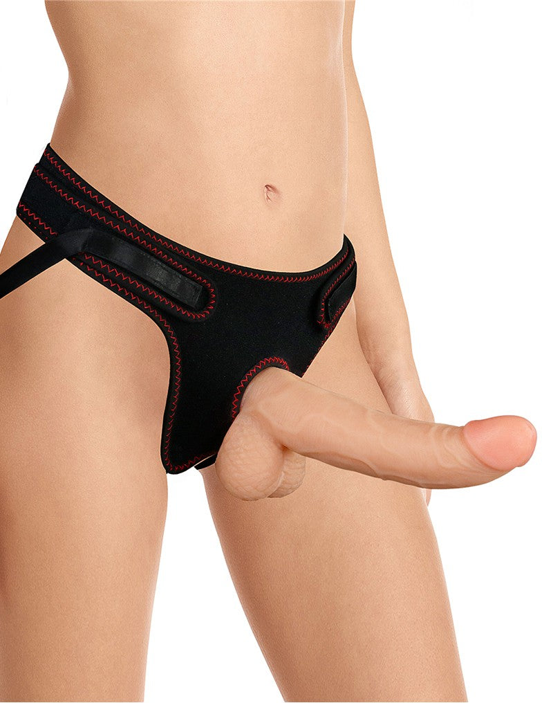 6: LoveToy Easy Strap-On Set with 21,5 cm Dildo
