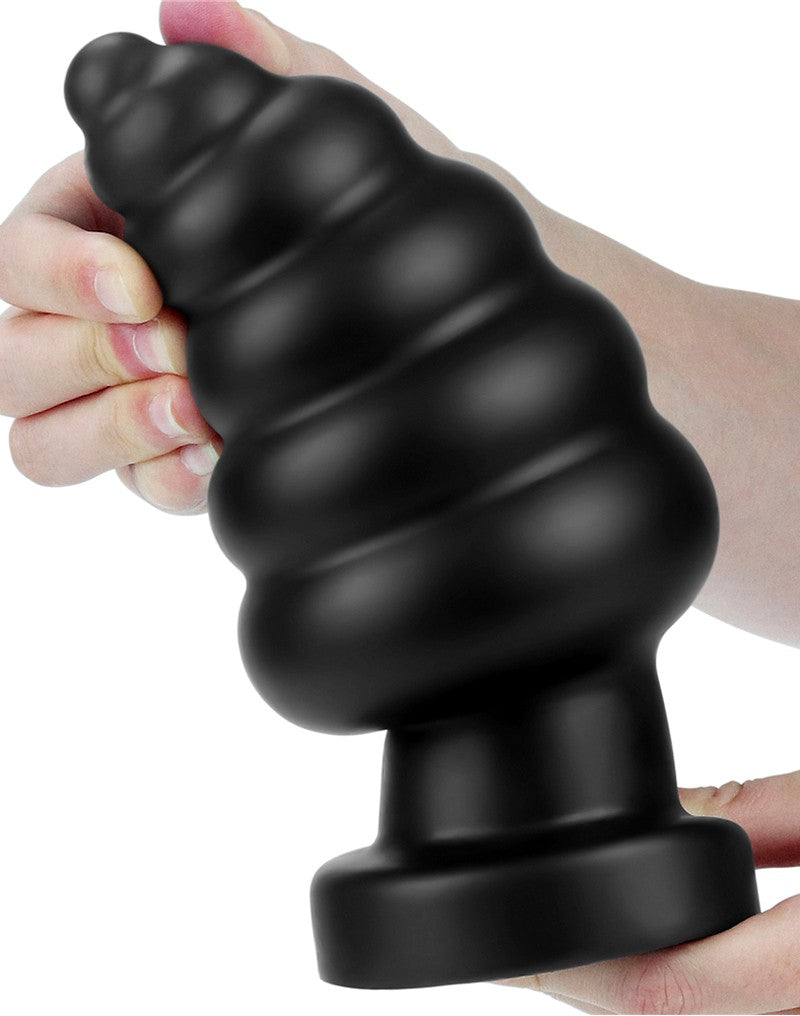 LoveToy - King Size Vibrating Anal Cracker 18 cm - Schwarz