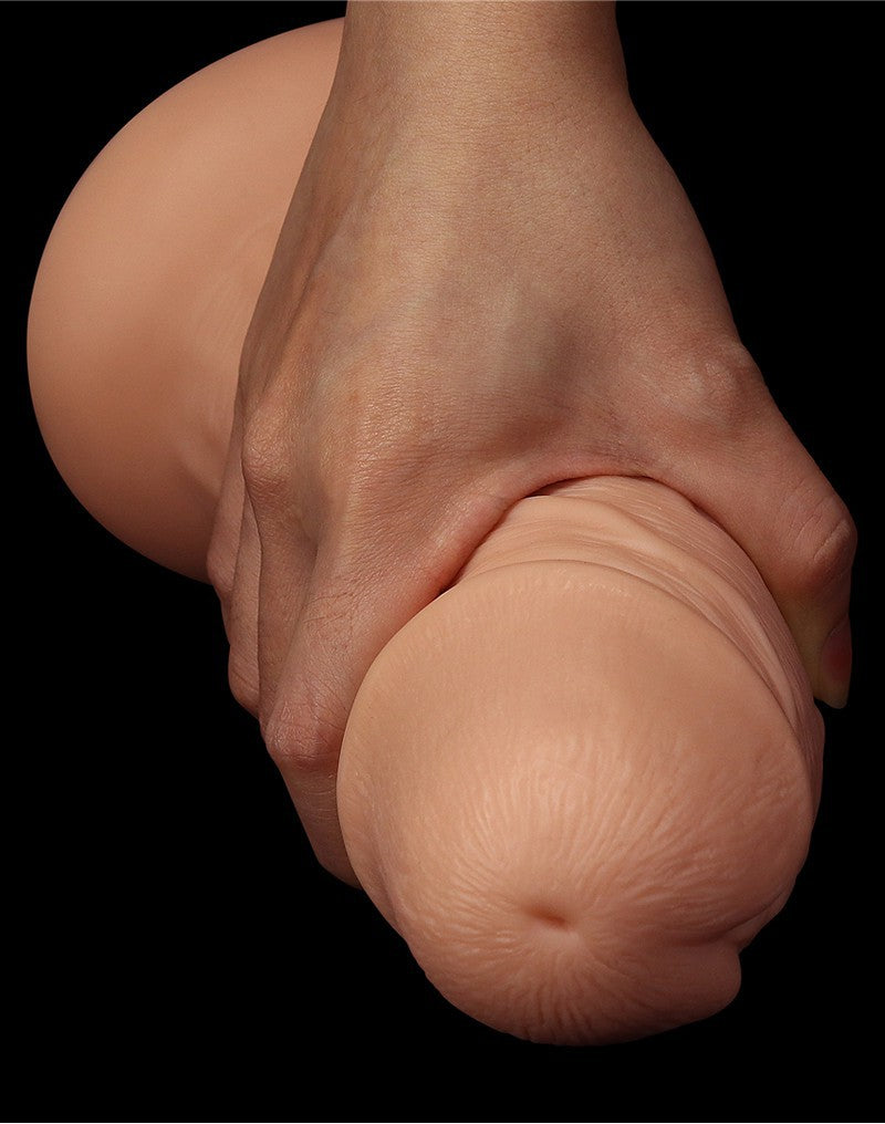 8: LoveToy - Realistic Curved Dildo 24 cm - Nude