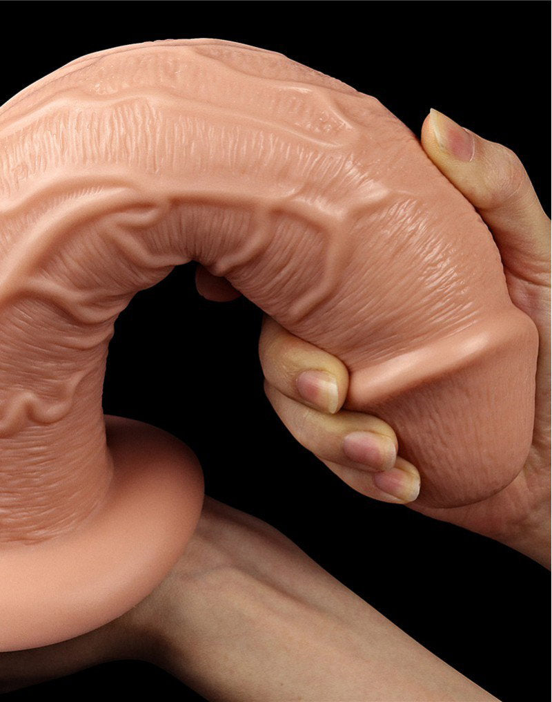 7: LoveToy - Realistic Long Dildo 28 cm - Nude
