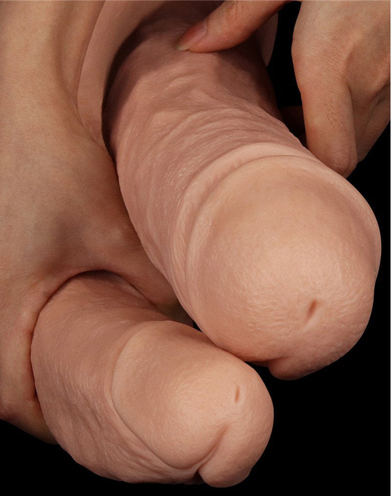 6: LoveToy - Realistic Mega Double Dildo 30 cm - Nude
