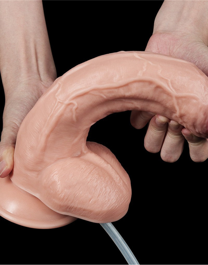 5: LoveToy - Squirt Extreme Dildo 25 cm - Nude