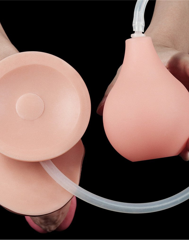 10: LoveToy - Squirt Extreme Dildo 25 cm - Nude