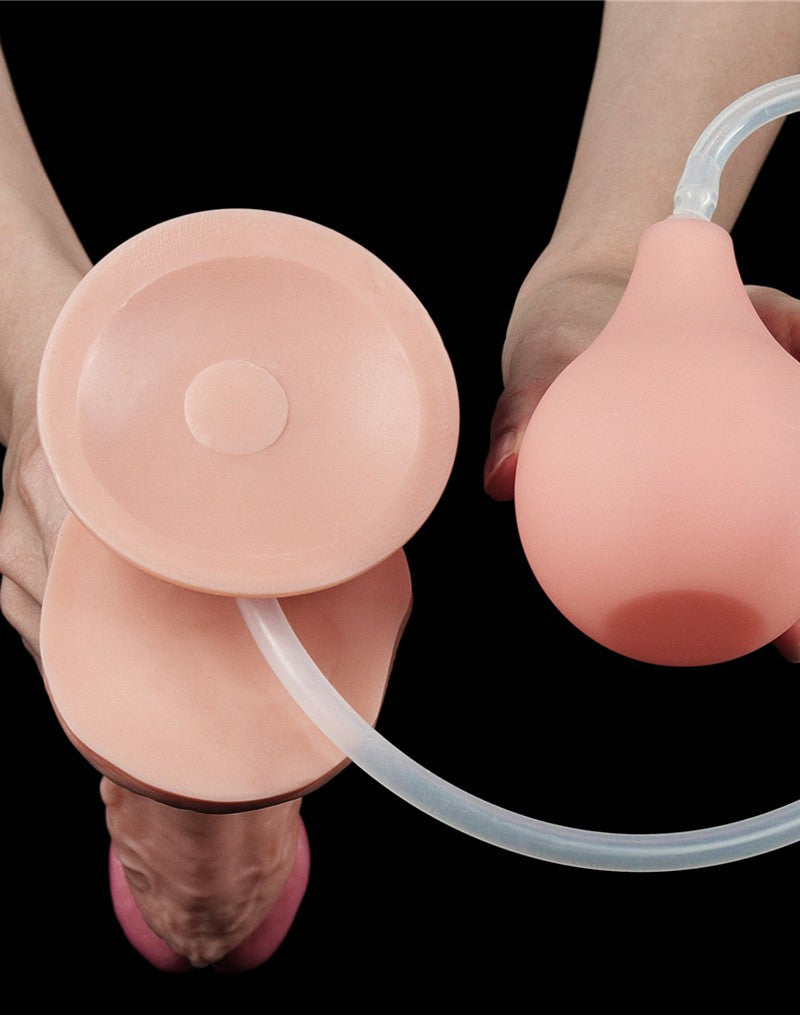 7: LoveToy - Squirt Extreme Dildo 28 cm - Nude