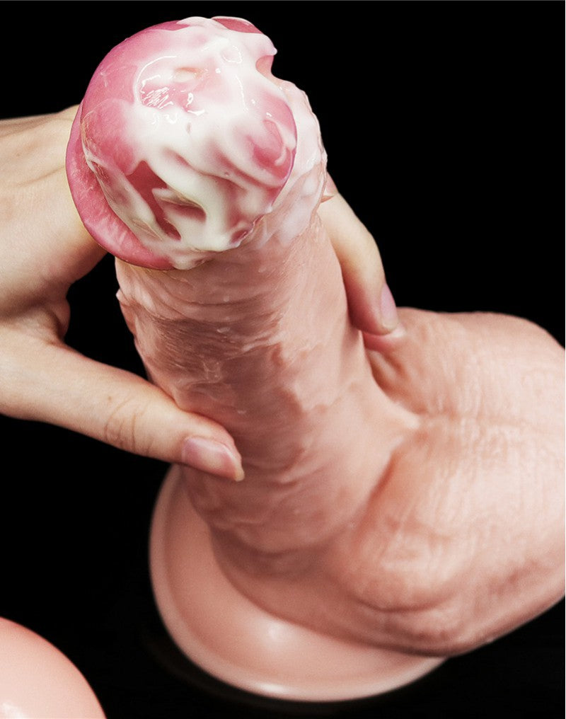 8: LoveToy - Squirt Extreme Dildo 28 cm - Nude