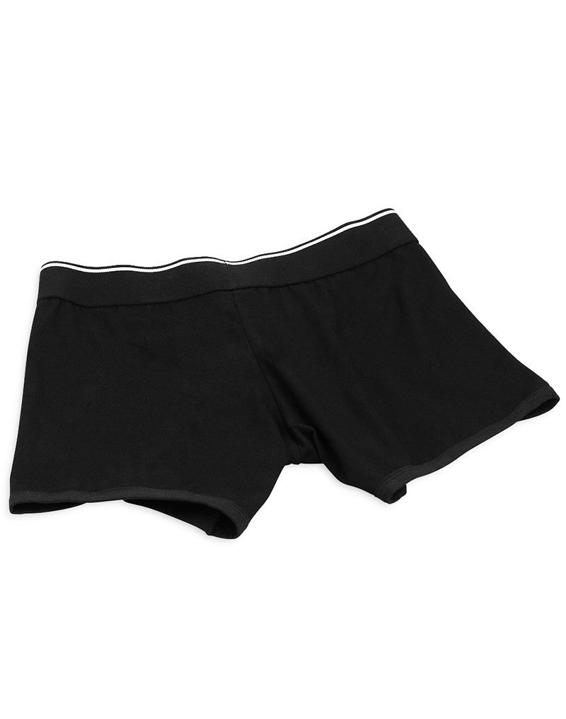 LoveToy - Unisex Strap-On Shorts Größe L - Schwarz