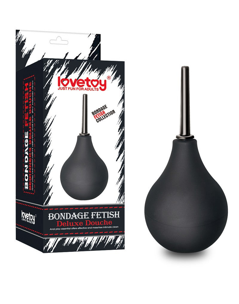 1: LoveToy - Bondage Fetish Deluxe Douche - Schwarz