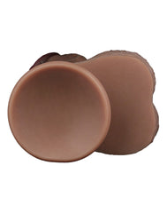4: LoveToy - Zweischichtiger Silikon-Dildo XXL 33 cm (Ø7,6 cm) - Braun