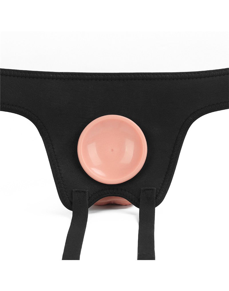 LoveToy - Easy Strap-on Harness (ohne Dildo) - Schwarz & Weiß