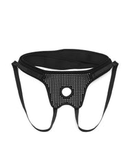 LoveToy - Easy Strap-on Harness (ohne Dildo) - Schwarz & Weiß