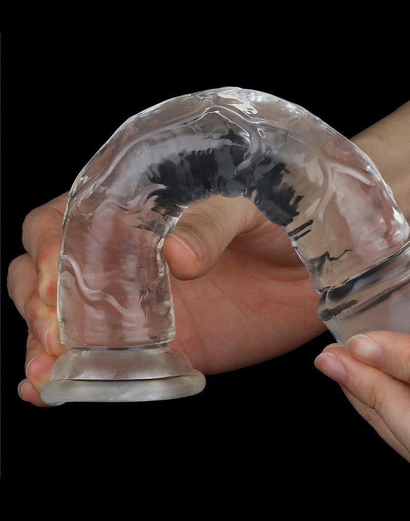 9: LoveToy - Flawless Clear Dildo 18 cm