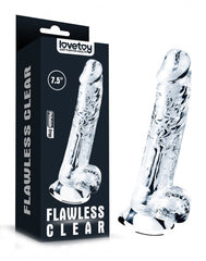 1: LoveToy - Flawless Clear Dildo 19 cm