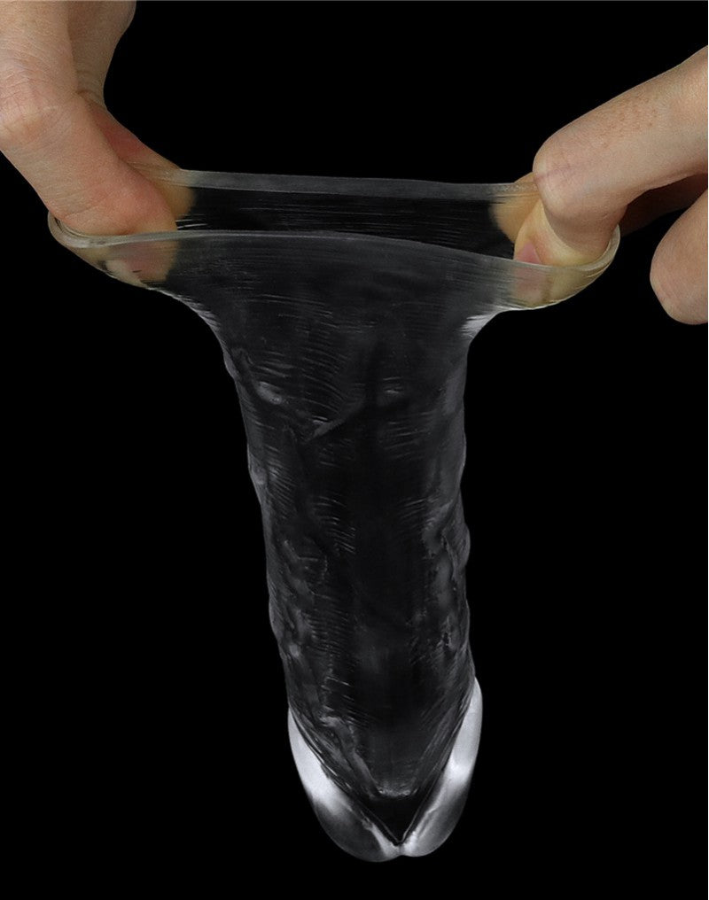 8: LoveToy - Flawless Clear Penis Sleeve + 2.5 cm