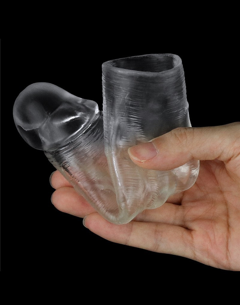9: LoveToy - Flawless Clear Penis Sleeve + 2.5 cm