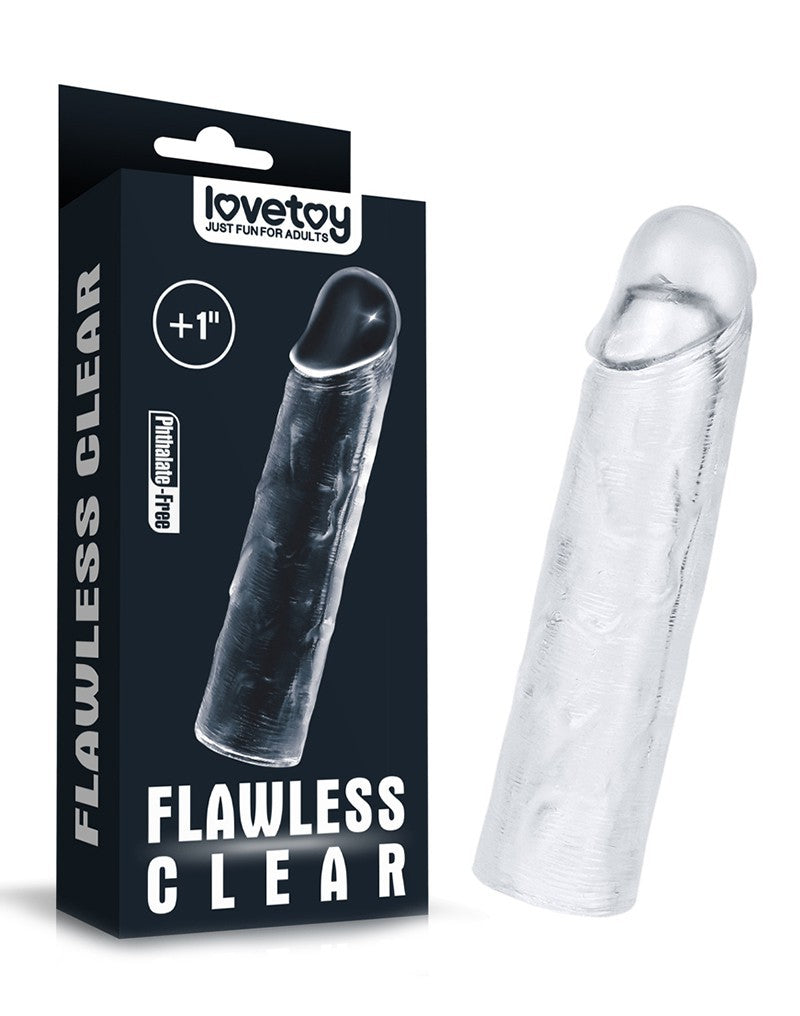 LoveToy - Realistic Curved Dildo 24 cm - Nude