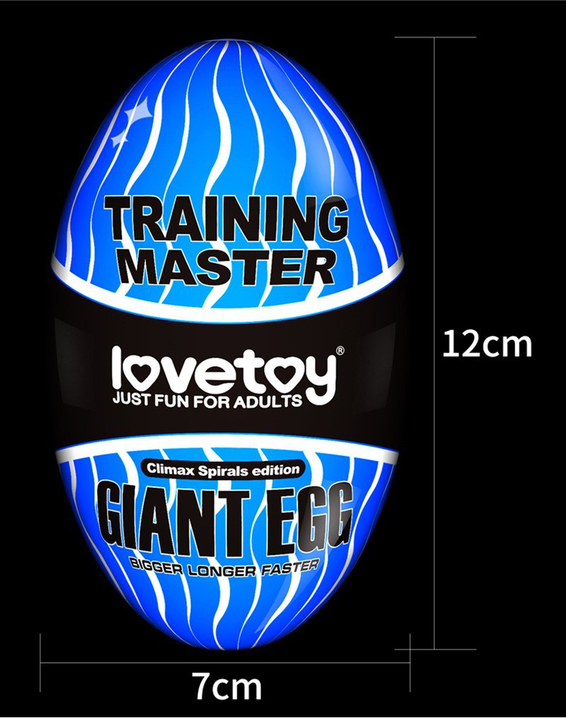 8: LoveToy - Giant Egg - Masturbationsei