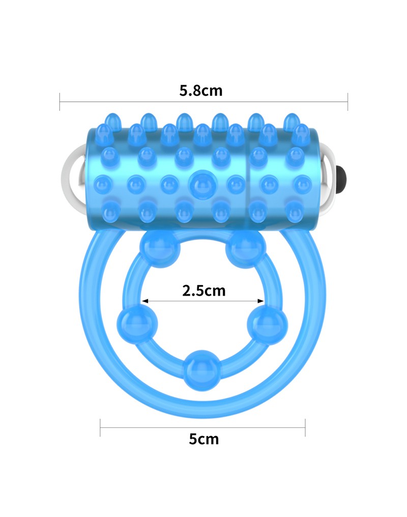 LoveToy - Lumino Play Penisring-Vibrator - Glow in the Dark