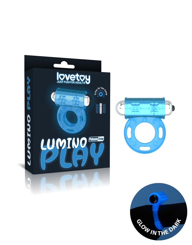 1: LoveToy – Lumino Play Penisring-Vibrator – Glow in the Dark