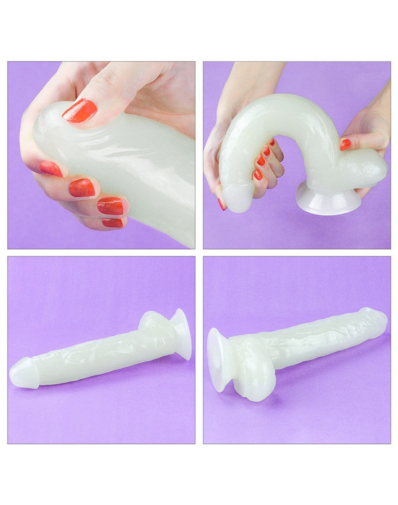 5: LoveToy - Lumino Play Dildo 26 cm - Glow in the Dark