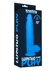 2: LoveToy - Lumino Play Dildo 26 cm - Glow in the Dark