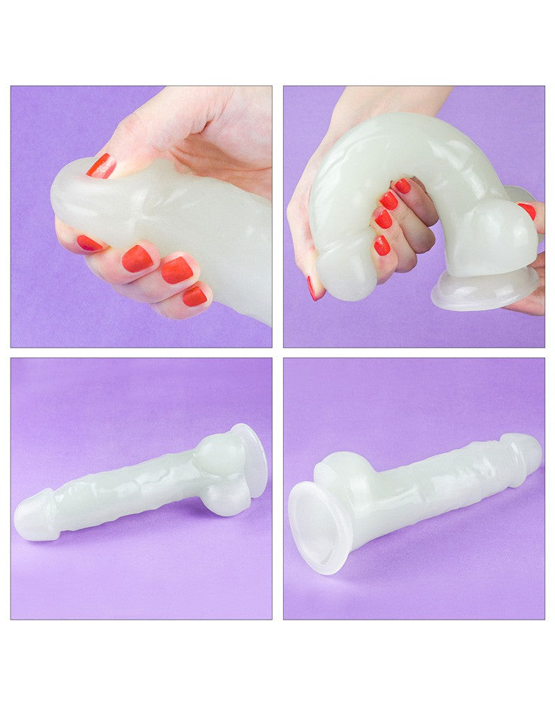 5: LoveToy - Lumino Play Dildo 21.5 cm - Glow in the Dark