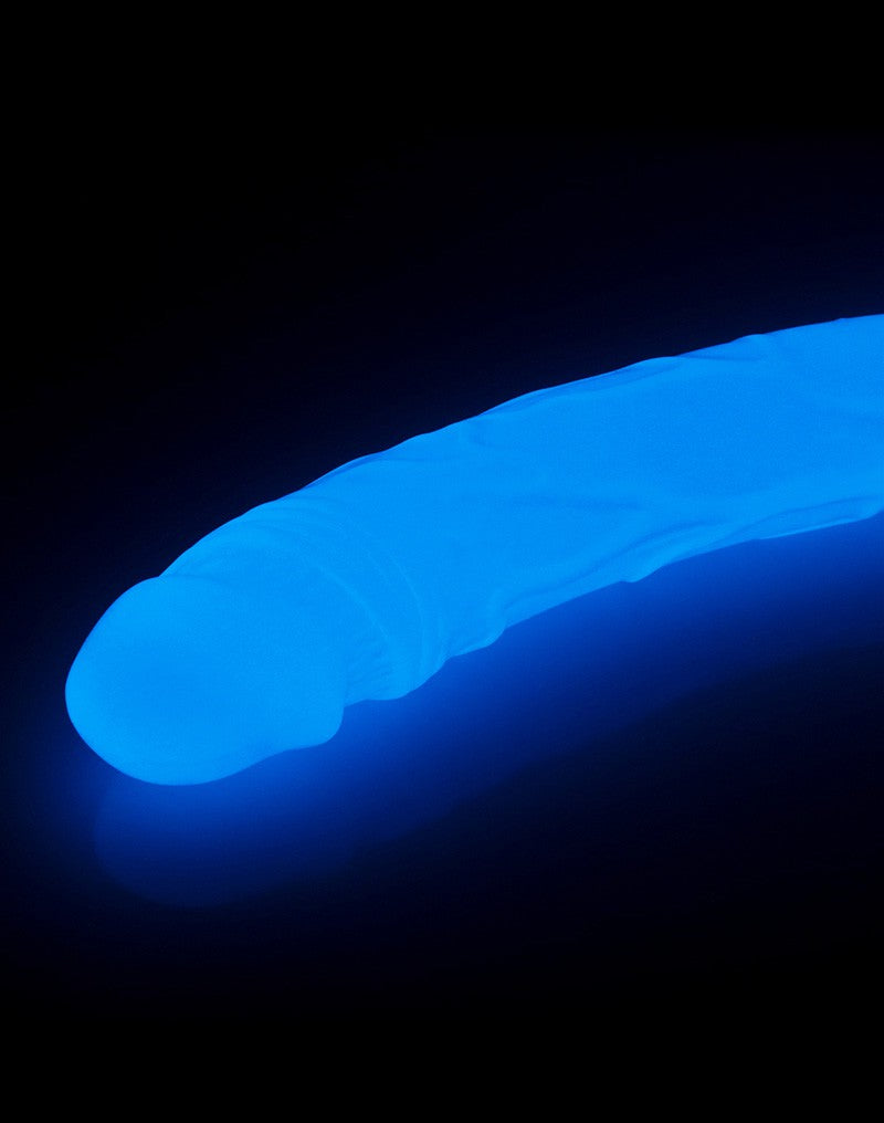 8: LoveToy - Lumino Play Doppeldildo 37 cm - Glow in the Dark