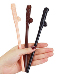 LoveToy - Realistische Willy Strohhalme - 9er Pack