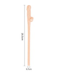 LoveToy - Realistische Willy Strohhalme - 9er Pack