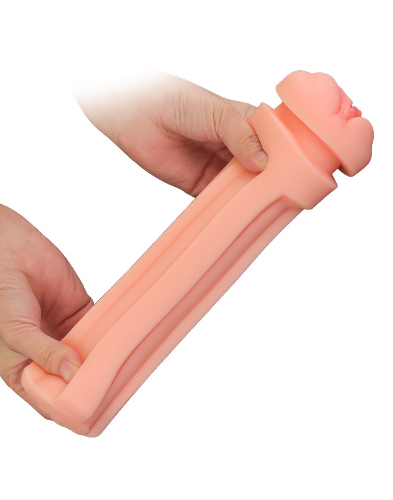 LoveToy - Pleasure Brew Blonde Ale Vagina Masturbator - Nude & Gelb
