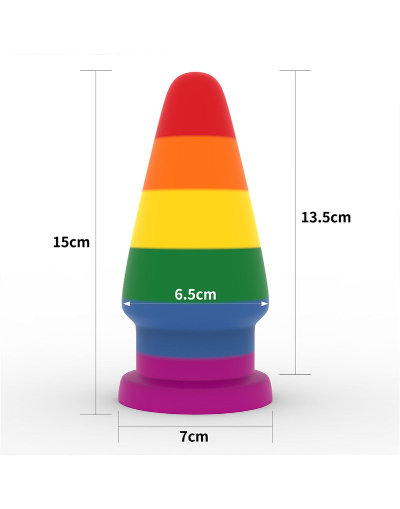 12: LoveToy - Prider Anal Plug 15 cm