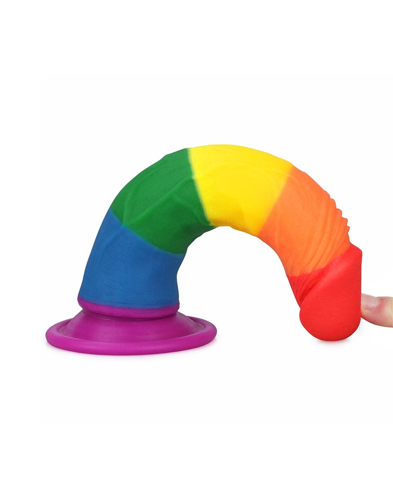 5: LoveToy - Prider Dildo 18.5 cm