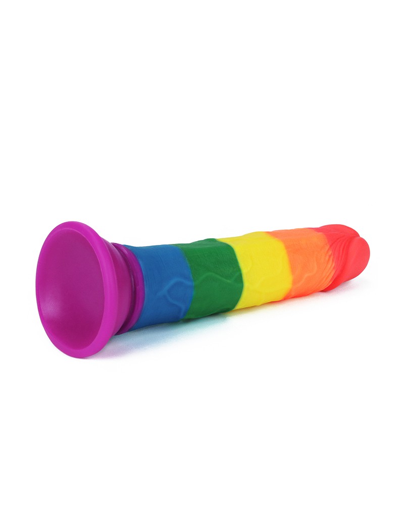 10: LoveToy - Prider Dildo 18.5 cm
