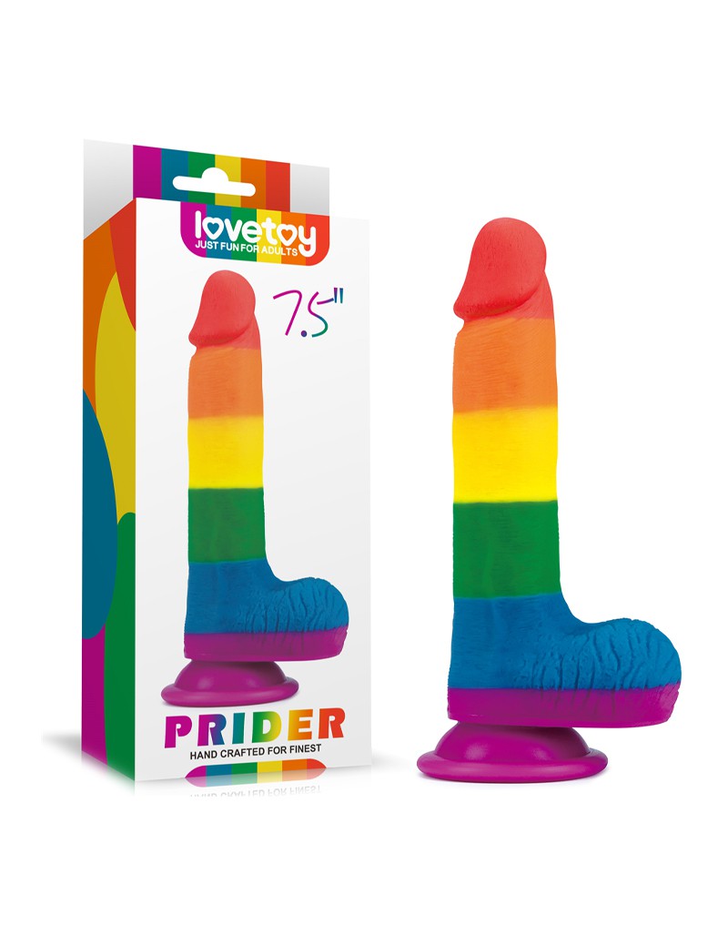 2: LoveToy - Prider Dildo 19.5 cm