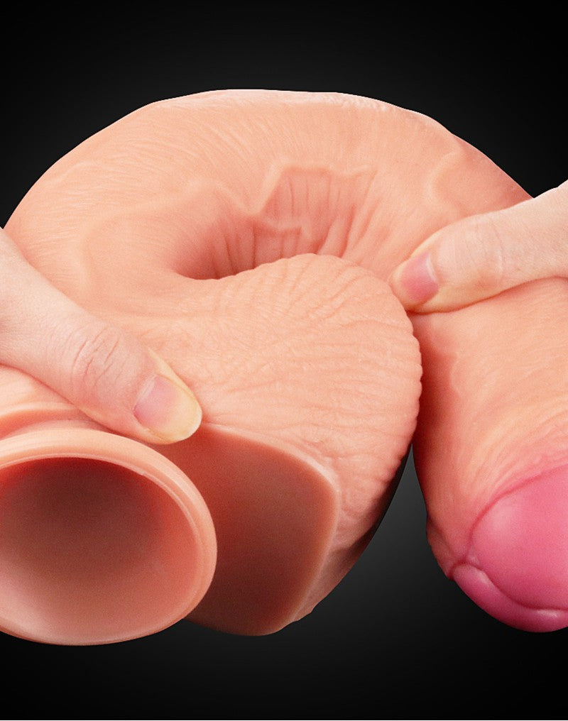 3: LoveToy - Realistic Dildo 28 cm - Nude