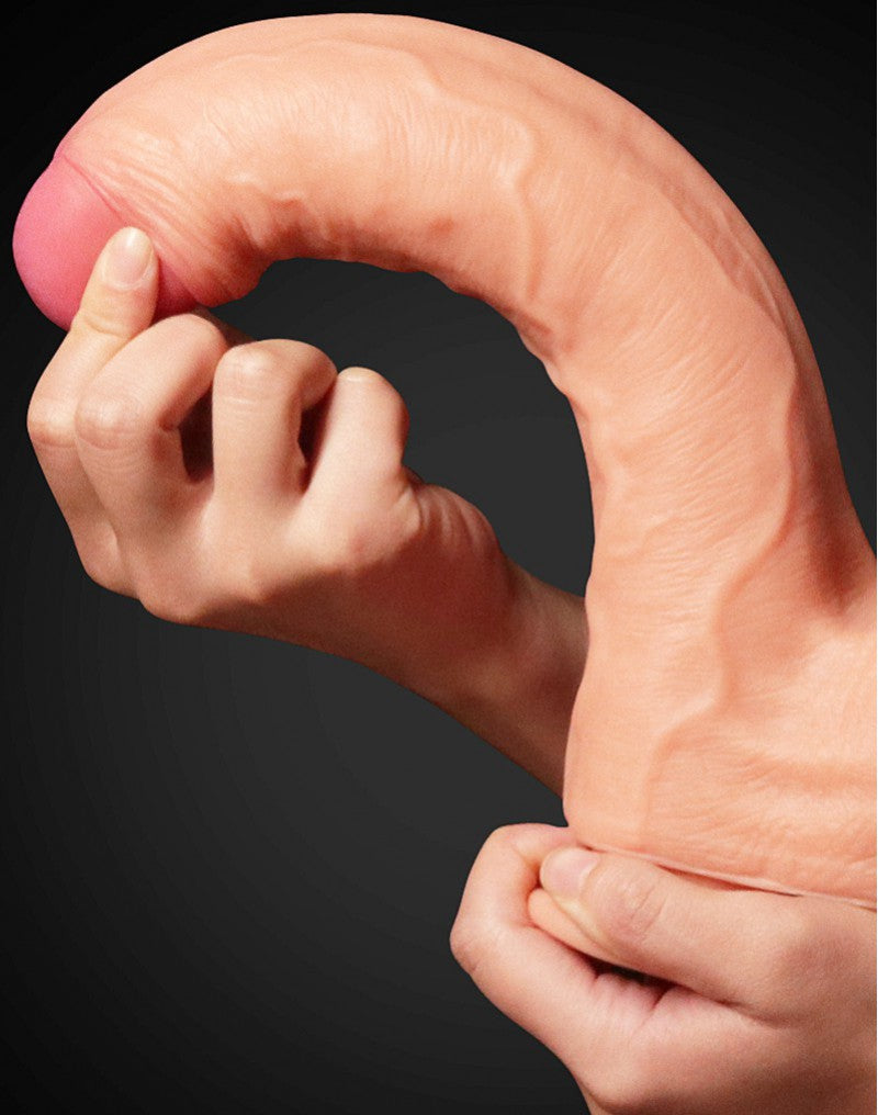 5: LoveToy - Realistic Dildo 28 cm - Nude