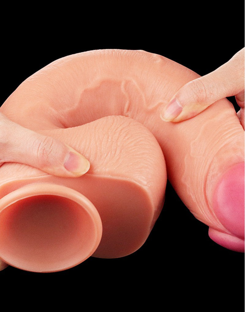 LoveToy - Realistic Dildo 30.5 cm - Nude