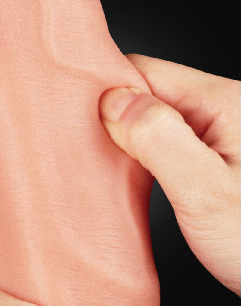 LoveToy - Realistic Dildo 30.5 cm - Nude