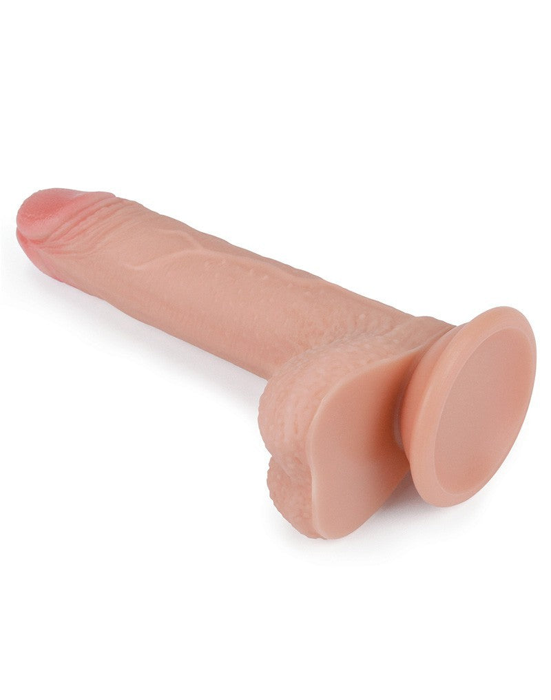 5: LoveToy - Realistic Dildo 18 cm - Nude