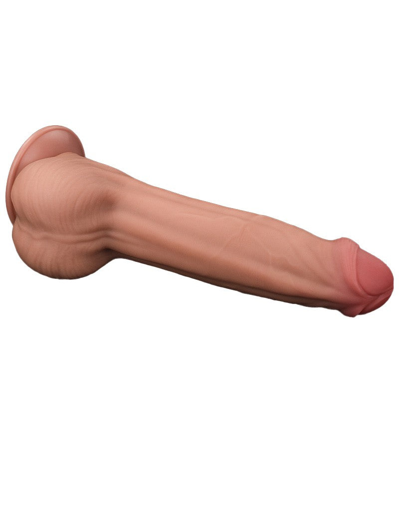 5: LoveToy - Sliding Skin Dildo 29 cm - Nude