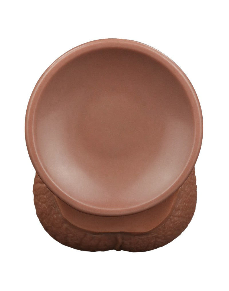 8: LoveToy - Sliding Skin Dildo 34 cm - Brown