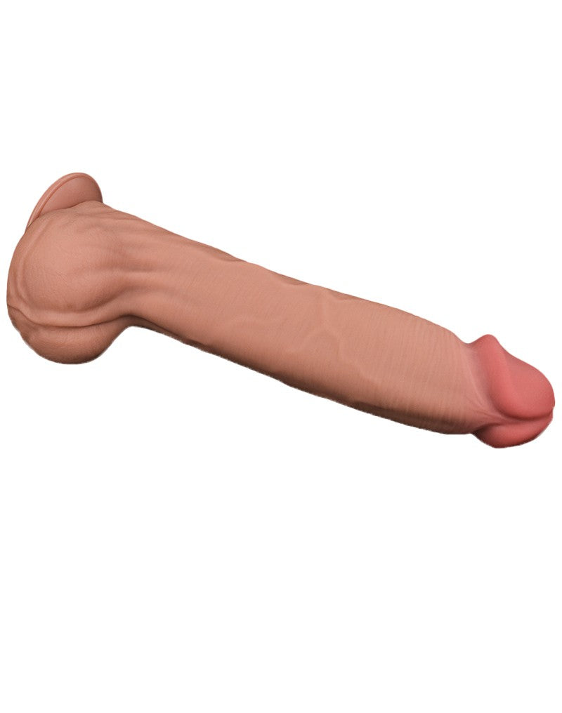 7: LoveToy - Sliding Skin Dildo 36 cm - Nude